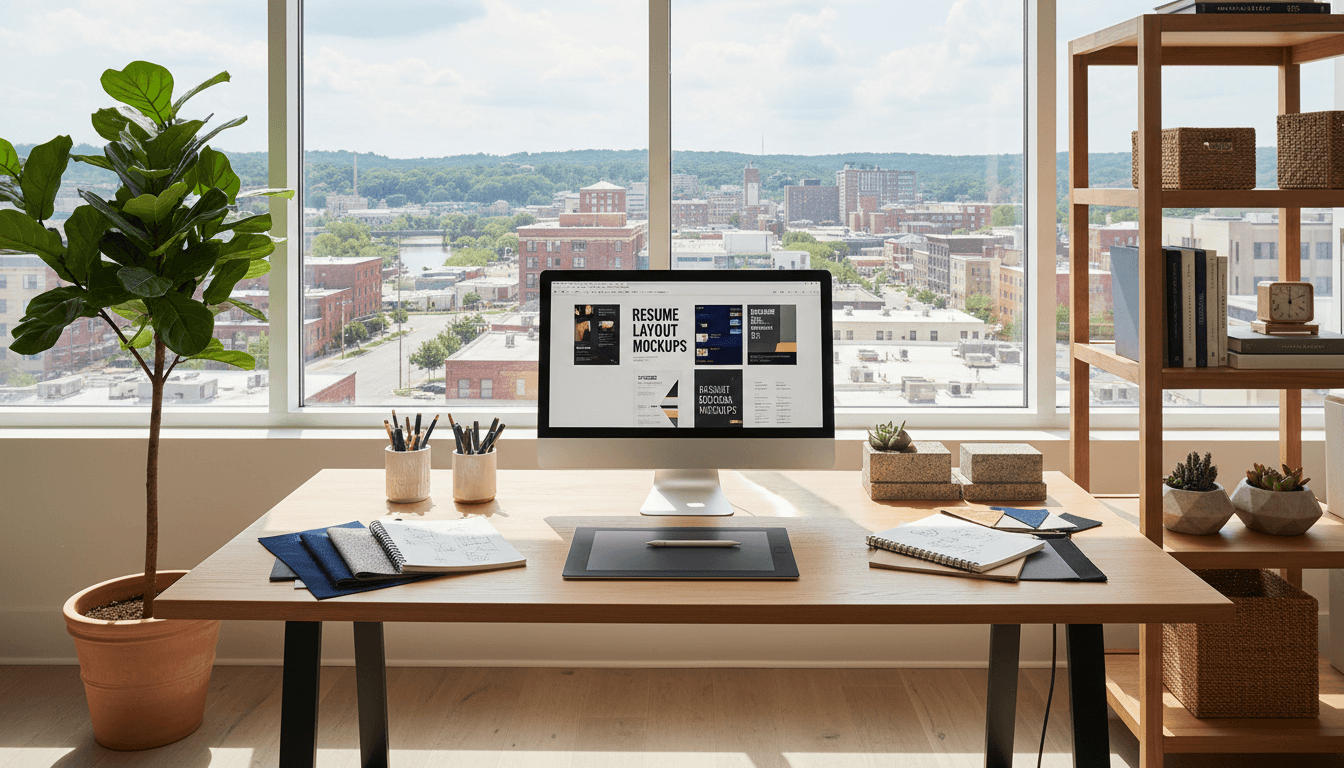 Knoxville-based resume design workspace and local service