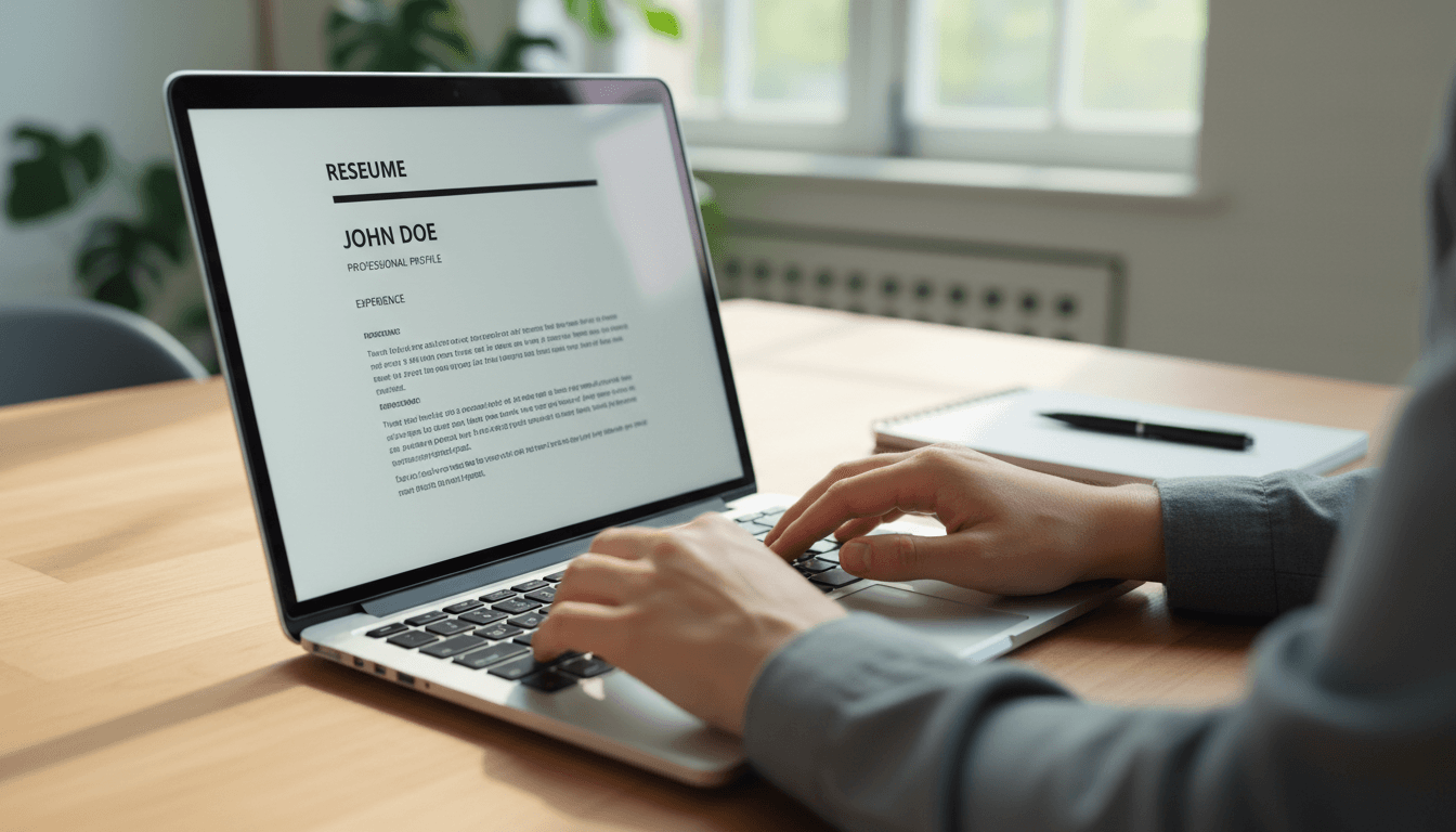 Strategic resume positioning and career planning session